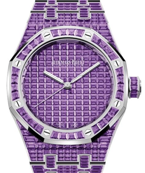 amethyst audemars piguet|audemars piguet amethyst dial.